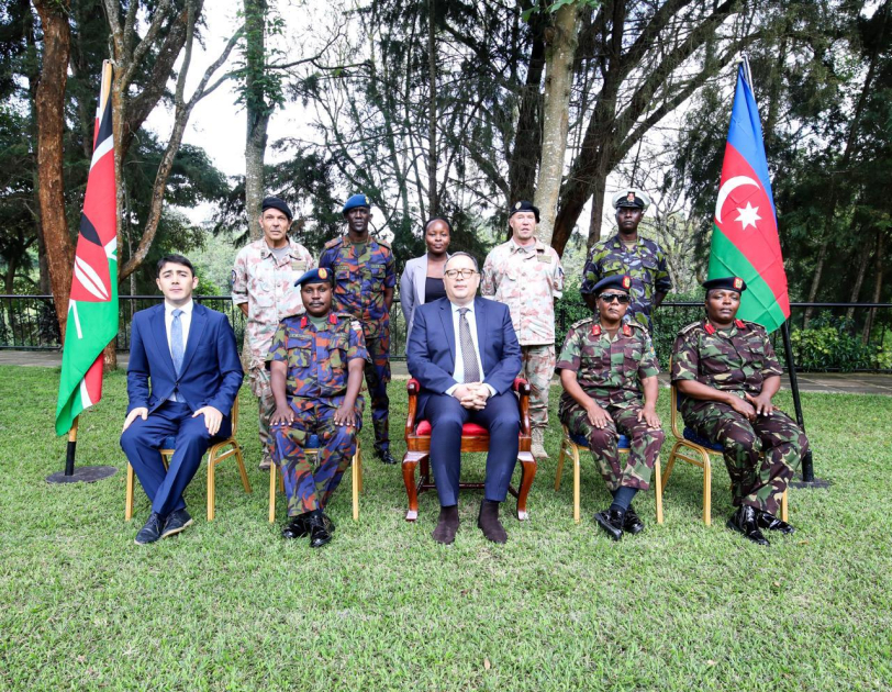 Kenya’s International Peace Support Training Centre Director briefed on ongoing demining efforts in Azerbaijan Xeber basligi