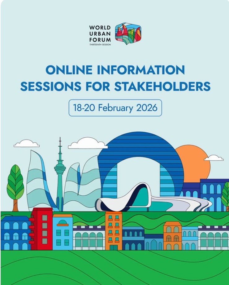Online Information Sessions for Stakeholders of the WUF13 Xeber basligi