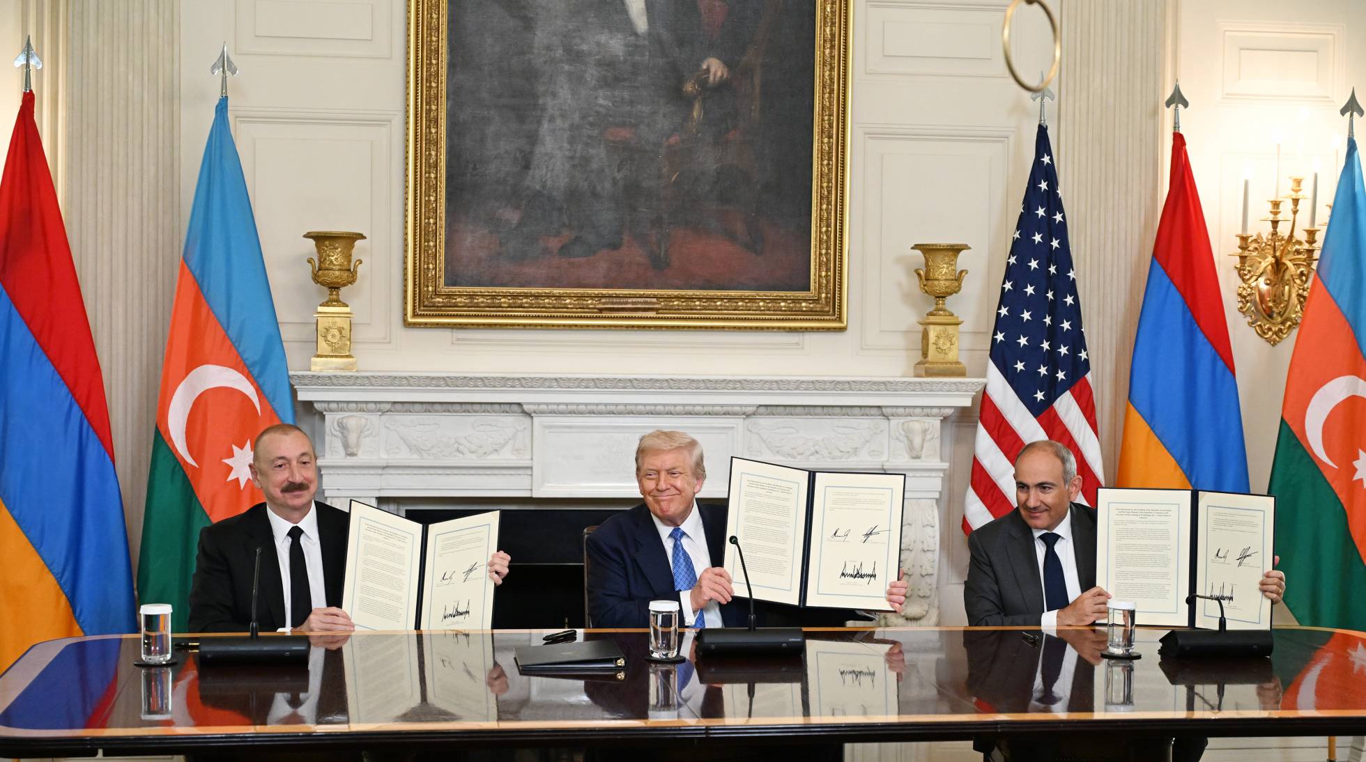 Joint Declaration signed on meeting between President of Azerbaijan and Prime Minister of Armenia held in Washington Xeber basligi